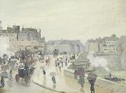 Claude Monet Le Pont Neuf France oil painting artist